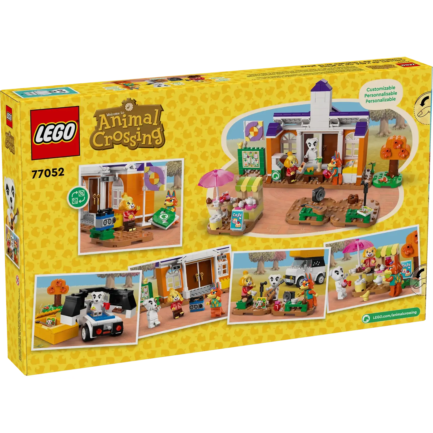 Конструктор LEGO Animal Crossing Концерт К.К. на площі 550 деталей (77052) - фото 8