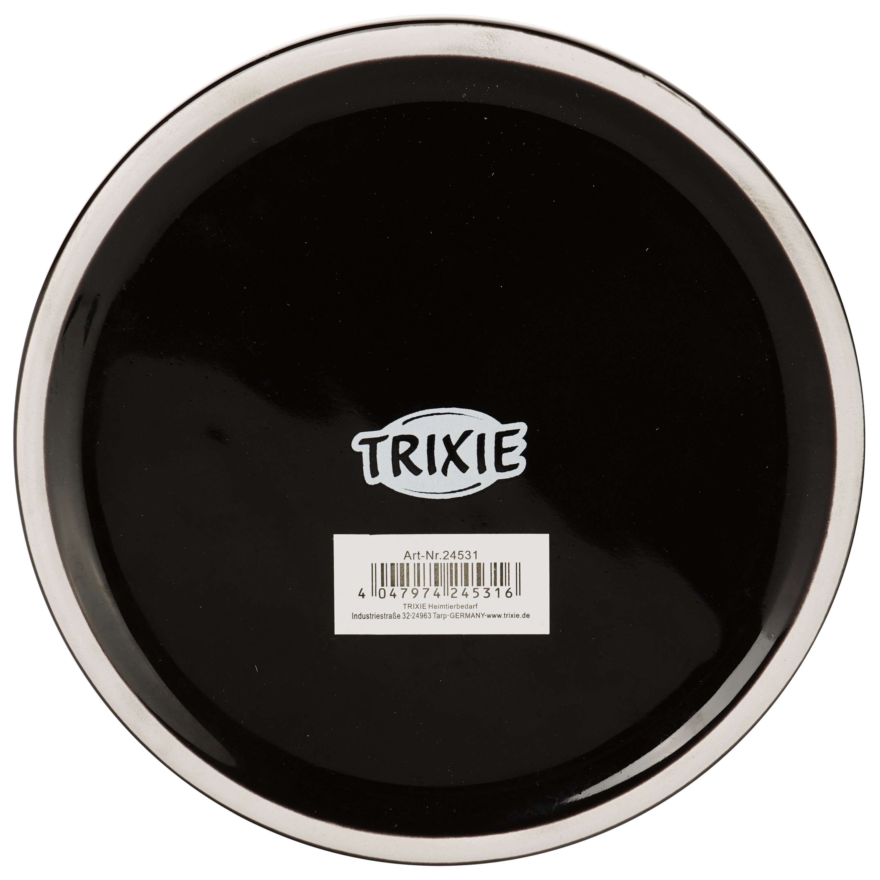 Миска для собак Trixie керамічна, 0,3 л / 12 см, коричневий (24531) - фото 2