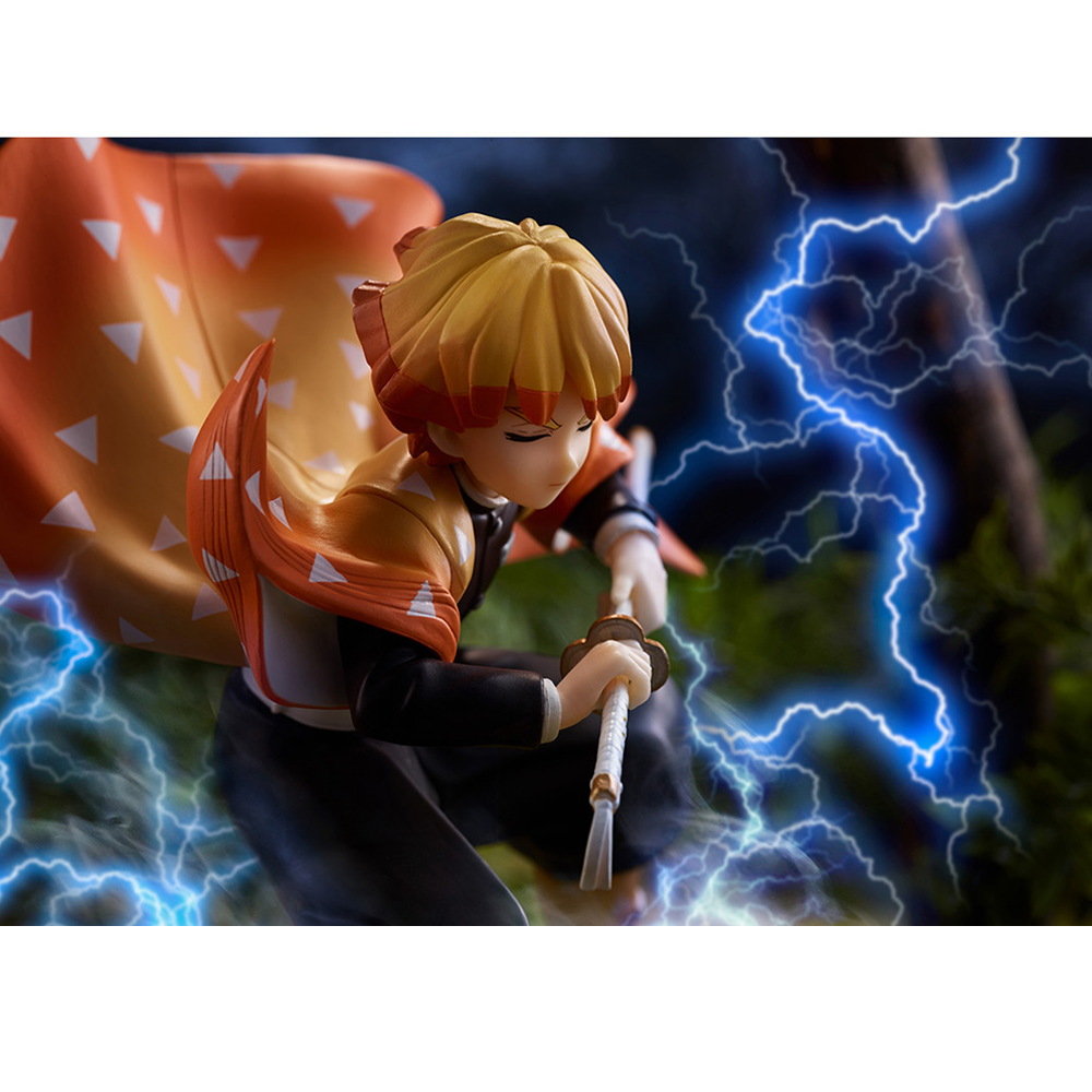 Фігурка Bandai Клинок, що розсікає демонів Зіницю Агацума Demon Slayer Zenitsu Agatsuma 24 см WST DS AZ 1159 - фото 5