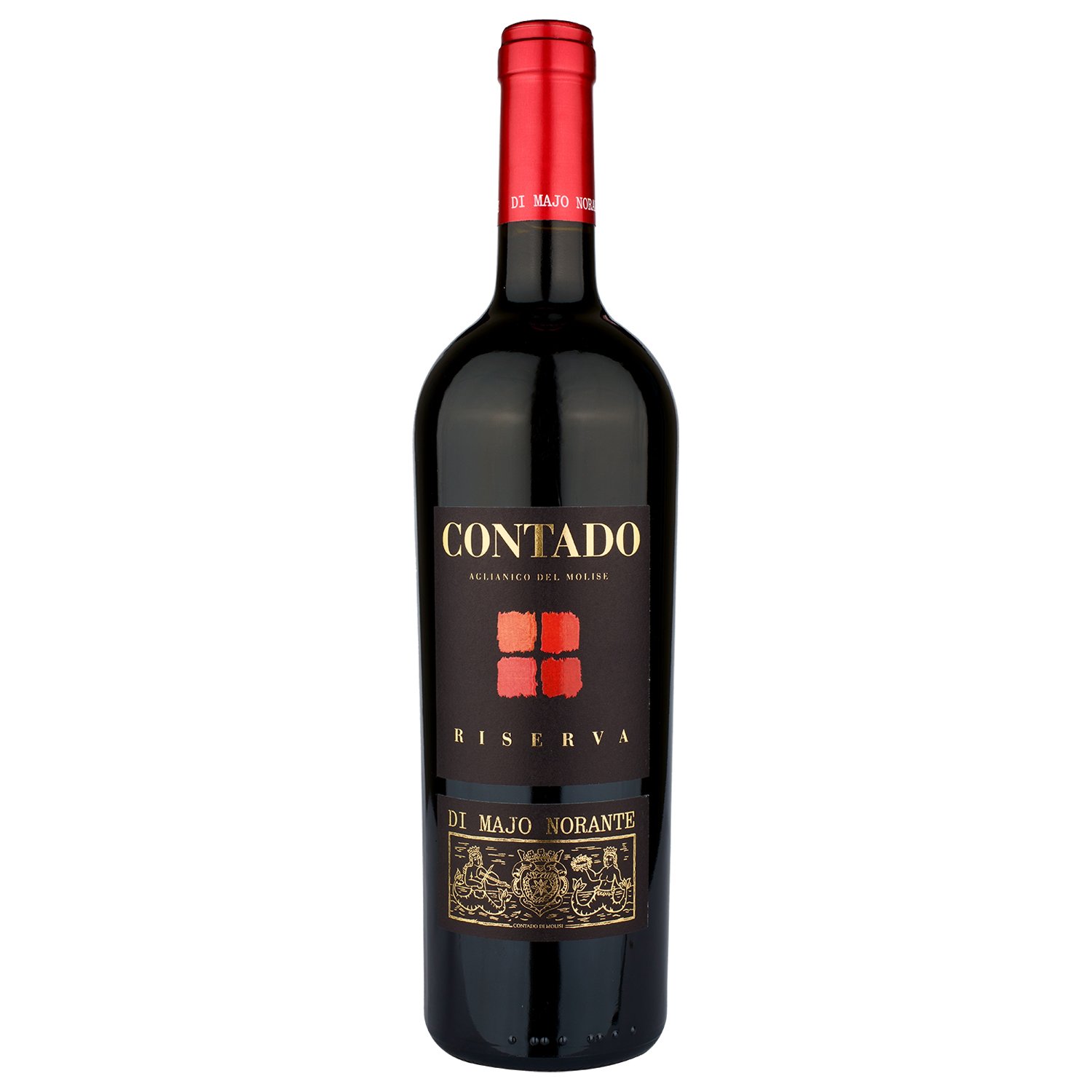 Вино Di Majo Norante Contado Riserva, красное, сухое, 0,75 л - фото 1