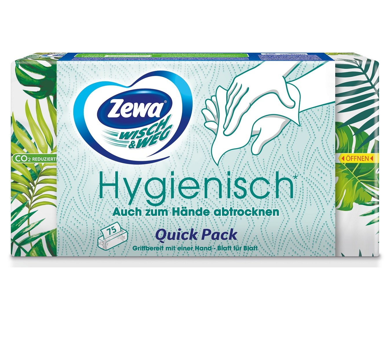 Бумажные полотенца Zewa Wisch&Weg, двухслойные, 75 листов - фото 3