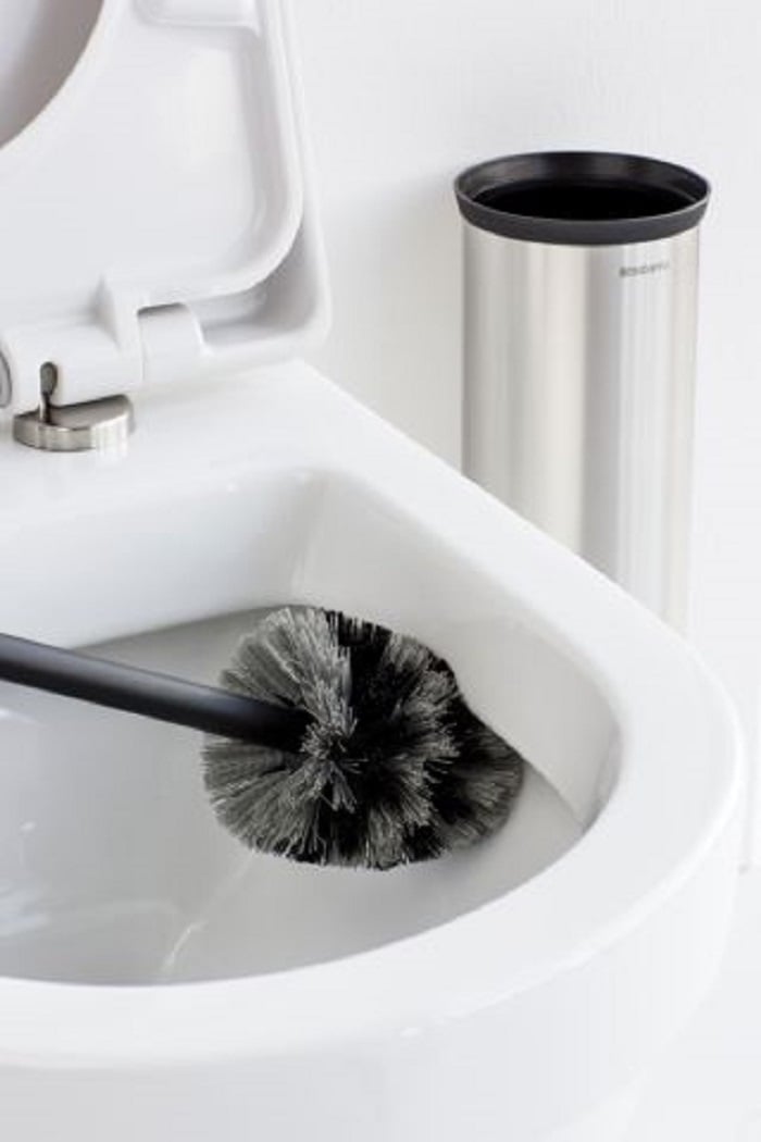 Ершик туалетный с держателем Brabantia Profile, серебристый (427183) - фото 4