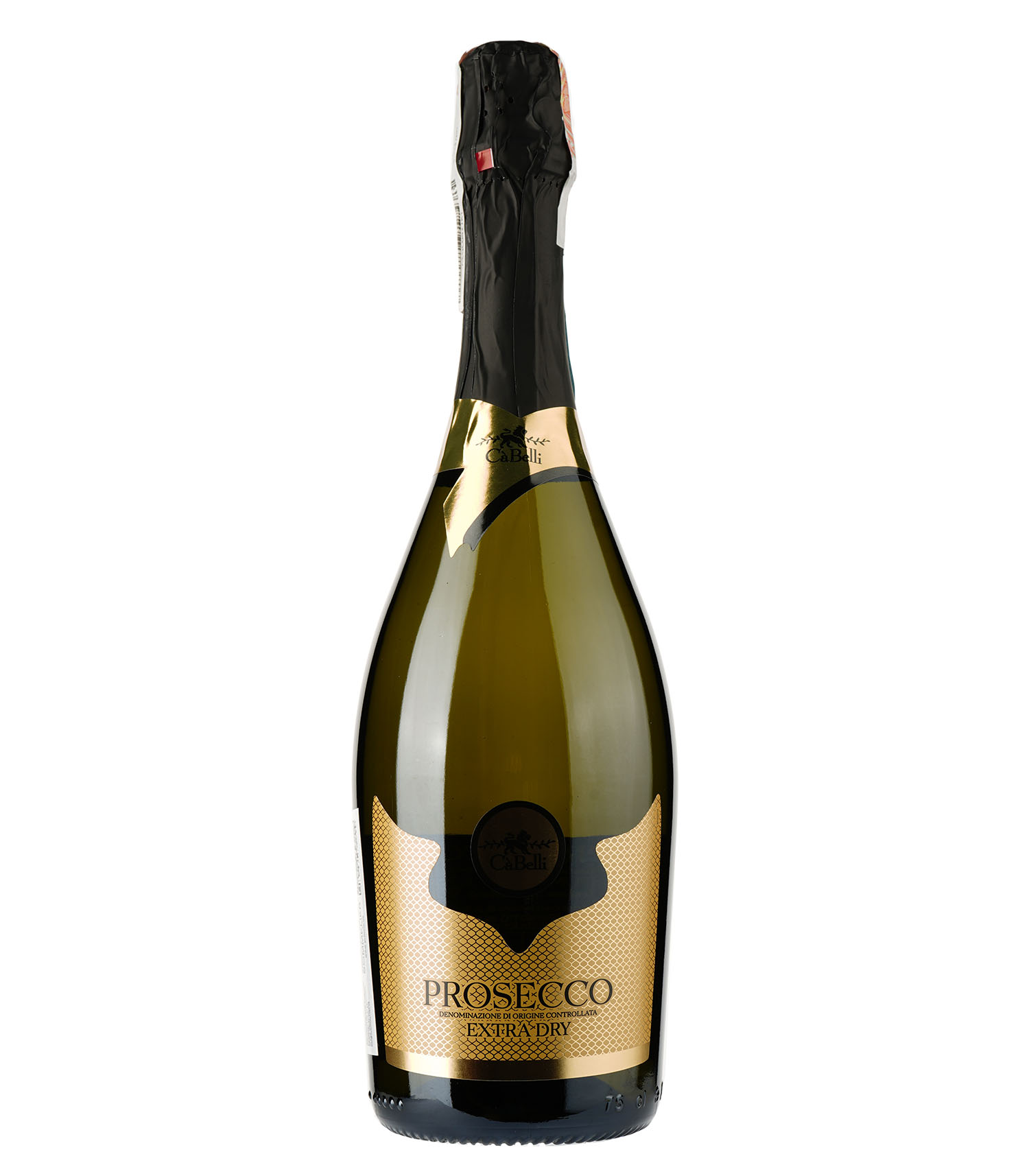 Вино ігристе Ca' Belli Prosecco Extra Dry Veneto, біле, екстра-сухе, 0,75 л - фото 1