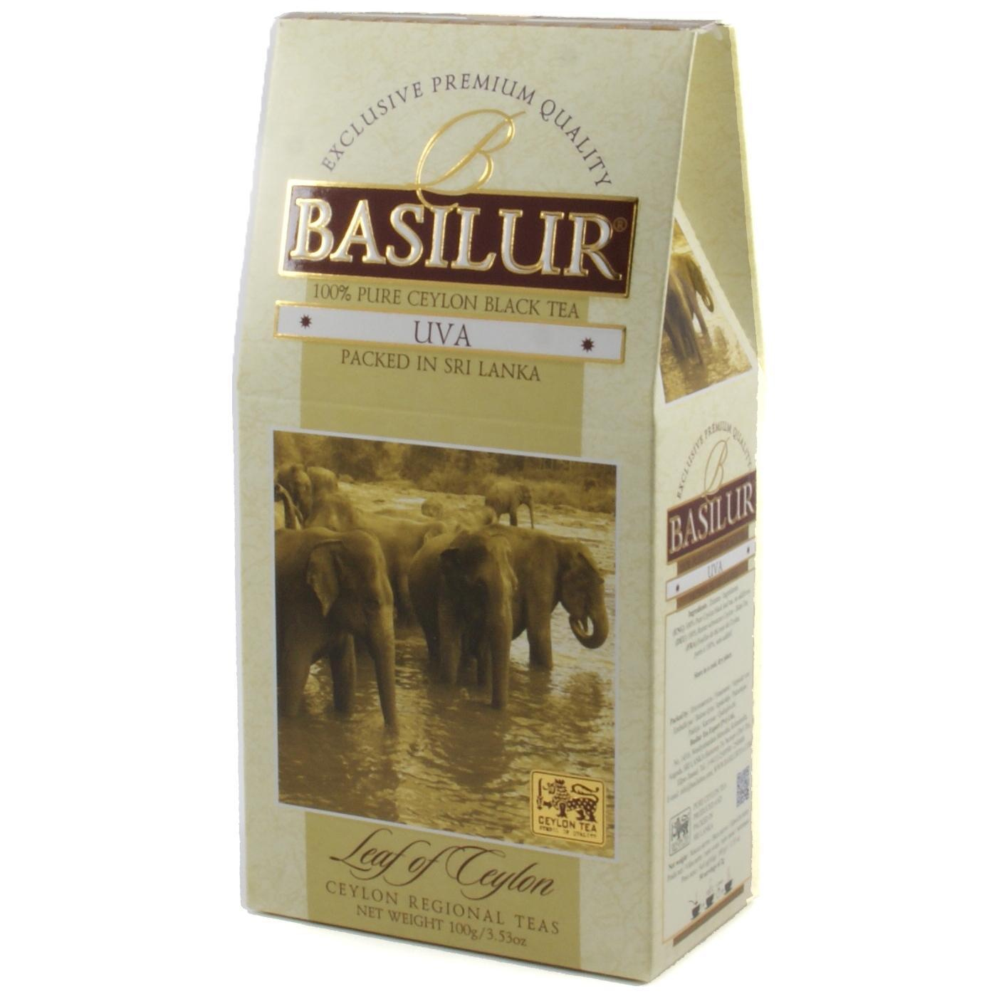 Чай черный Basilur Uva, 100 г (481254) - фото 1