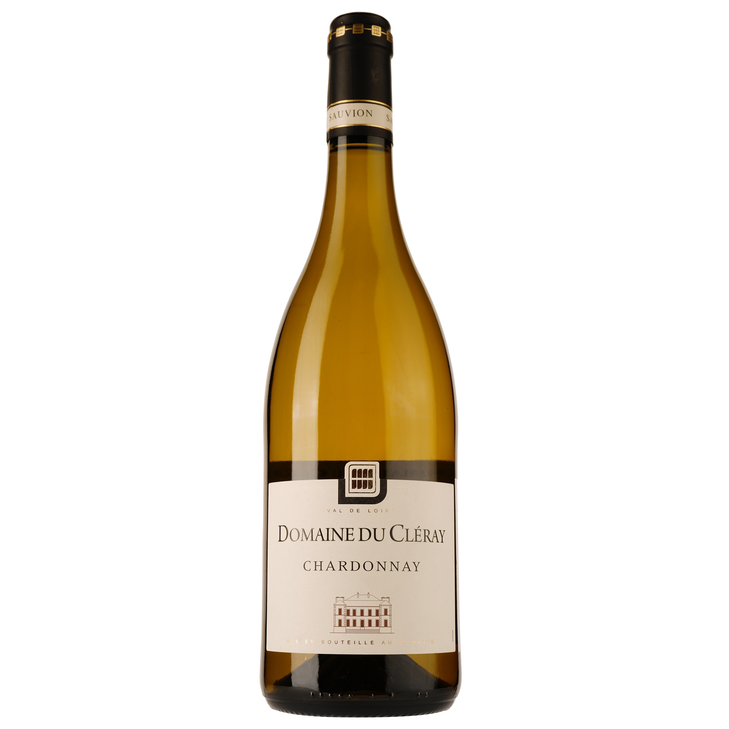 Вино Domaine du Cleray Chardonnay, біле, сухе, 0,75 л - фото 1