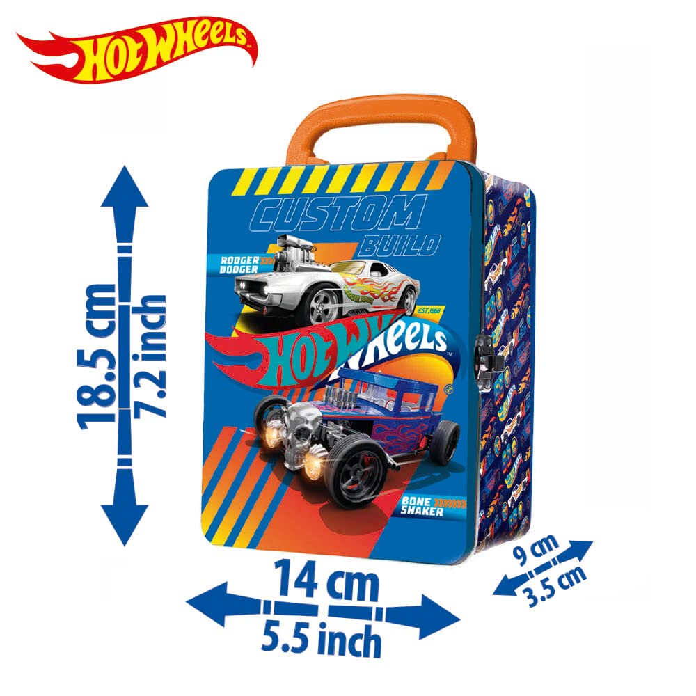 Контейнер для хранения Hot Wheels на 18 машинок синий (HWCC2) - фото 2