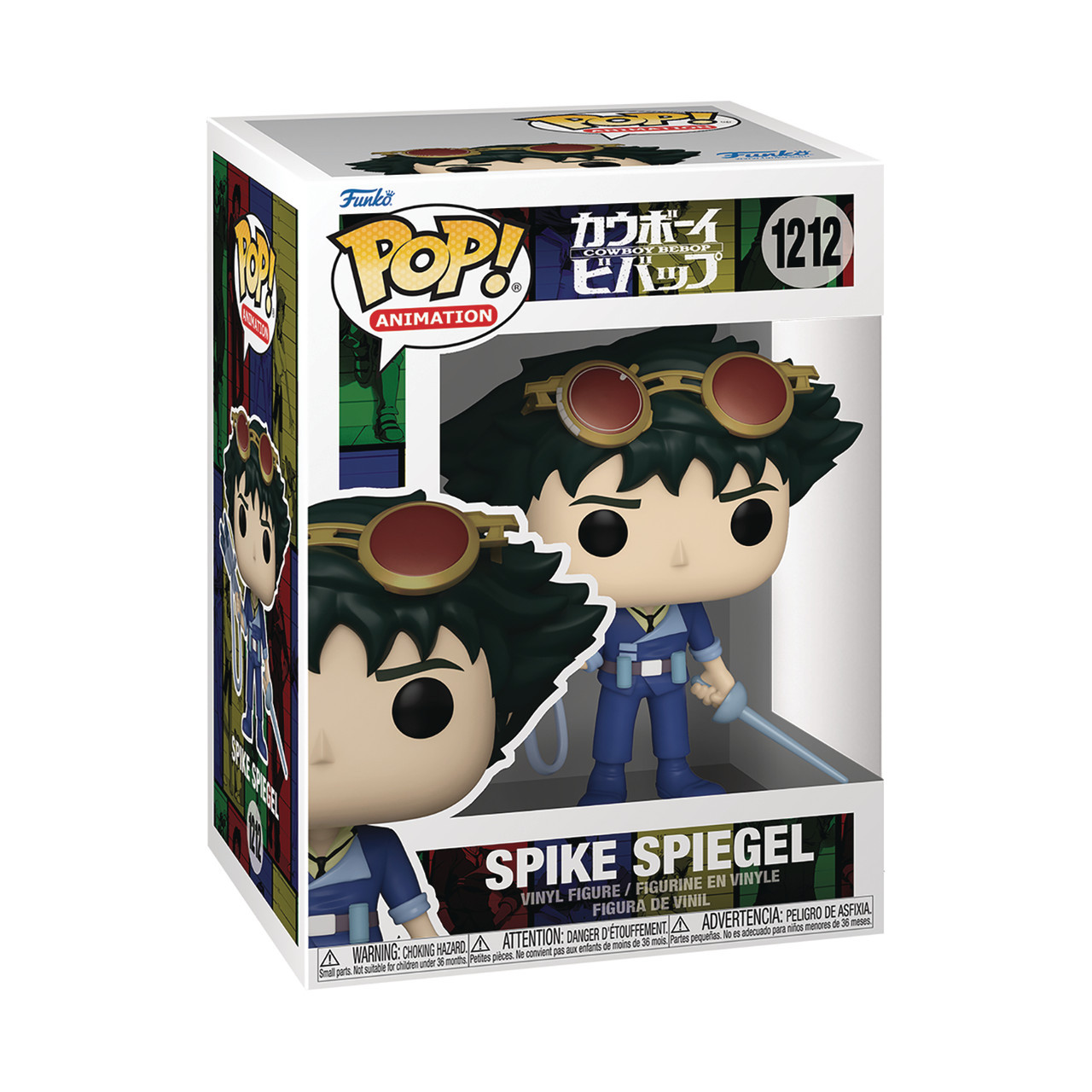 Фигурка Funko Pop Фанко Поп Ковбой Бибоп Спайк Шпигель Cowboy Bebop Spike Spiegel 10 см CB SS 1212 - фото 3