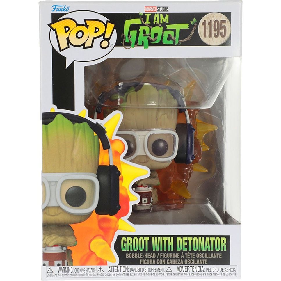 Игровая фигурка Funko Pop! Marvel I am Groot Грут c детонатором (70653) - фото 6
