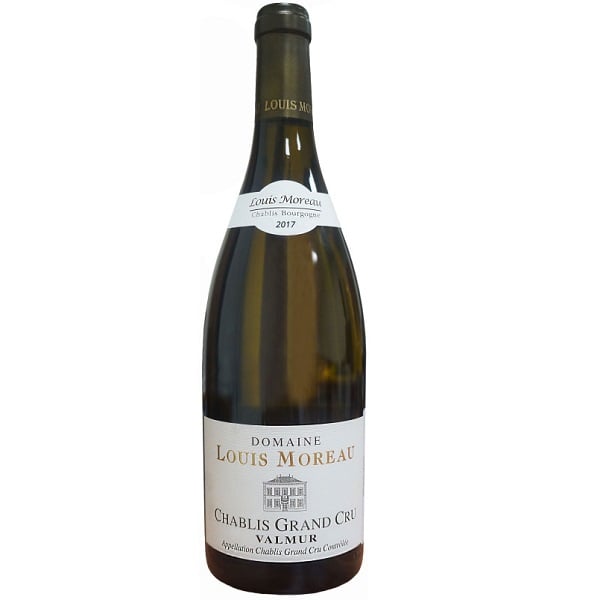 Вино Domaine Louis Moreau Chablis Grand Cru Valmur, белое, сухое, 13%, 0,75 л - фото 1