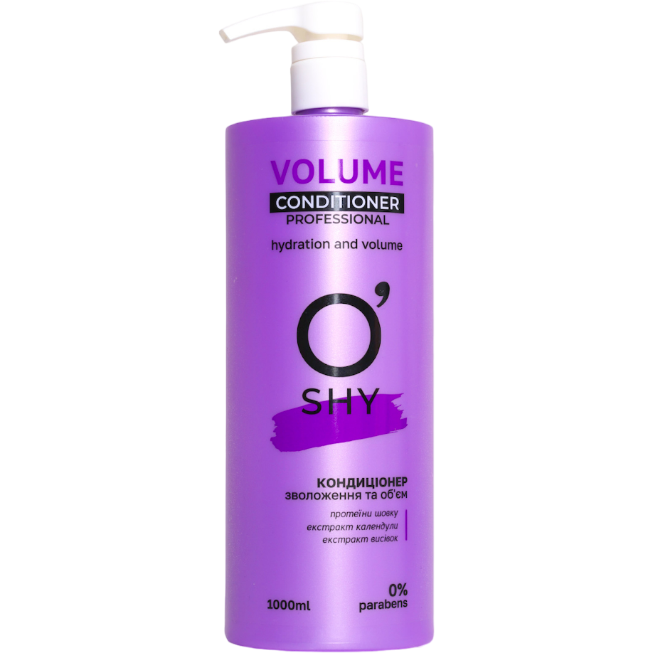 Кондиціонер для волосся O'Shy Volume Professional, зволоження та об`єм, 1 л - фото 1