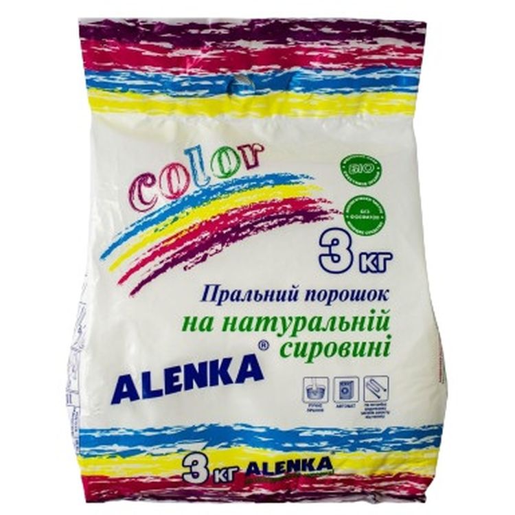 Пральний порошок Alenka color для кольорової білизни 3 кг - фото 1