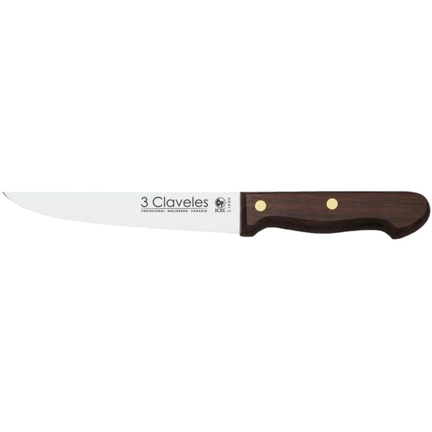 Кухонный нож универсальный 3 Claveles 155 мм Коричневый 000266926 - фото 1