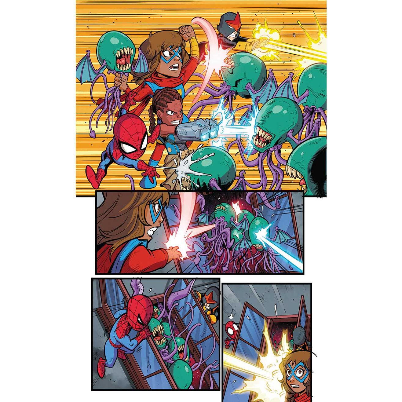 Комикс Fireclaw Marvel Супергеройские приключения. Хэллоуинские ужастики - Шолли Фиш - фото 2