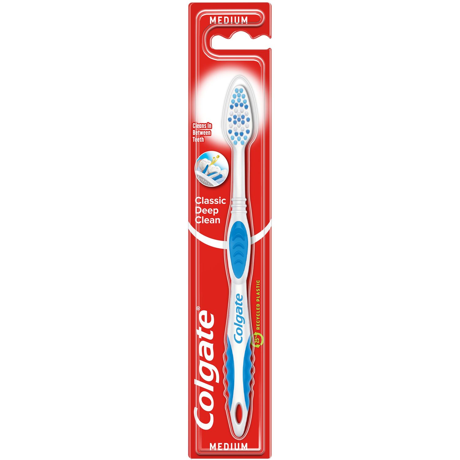 Зубна щітка Colgate Classic Clean 1 шт. в асортименті - фото 1