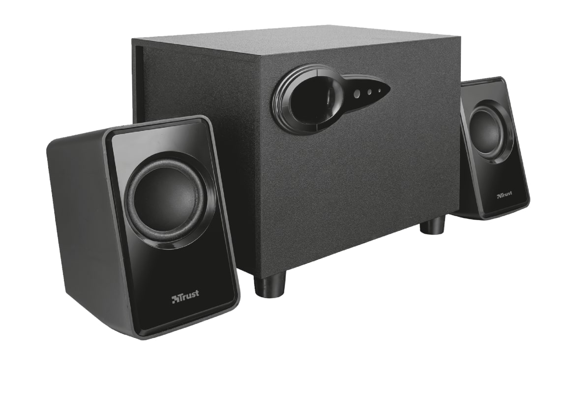 Комплект акустики Trust Avora Subwoofer Speaker Set 2.1 Black - фото 2