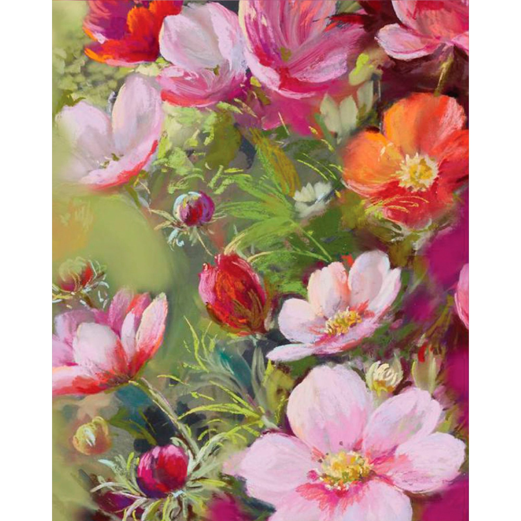 Алмазна мозаїка Santi Літні квіти, 40х50 см (954449) - фото 1