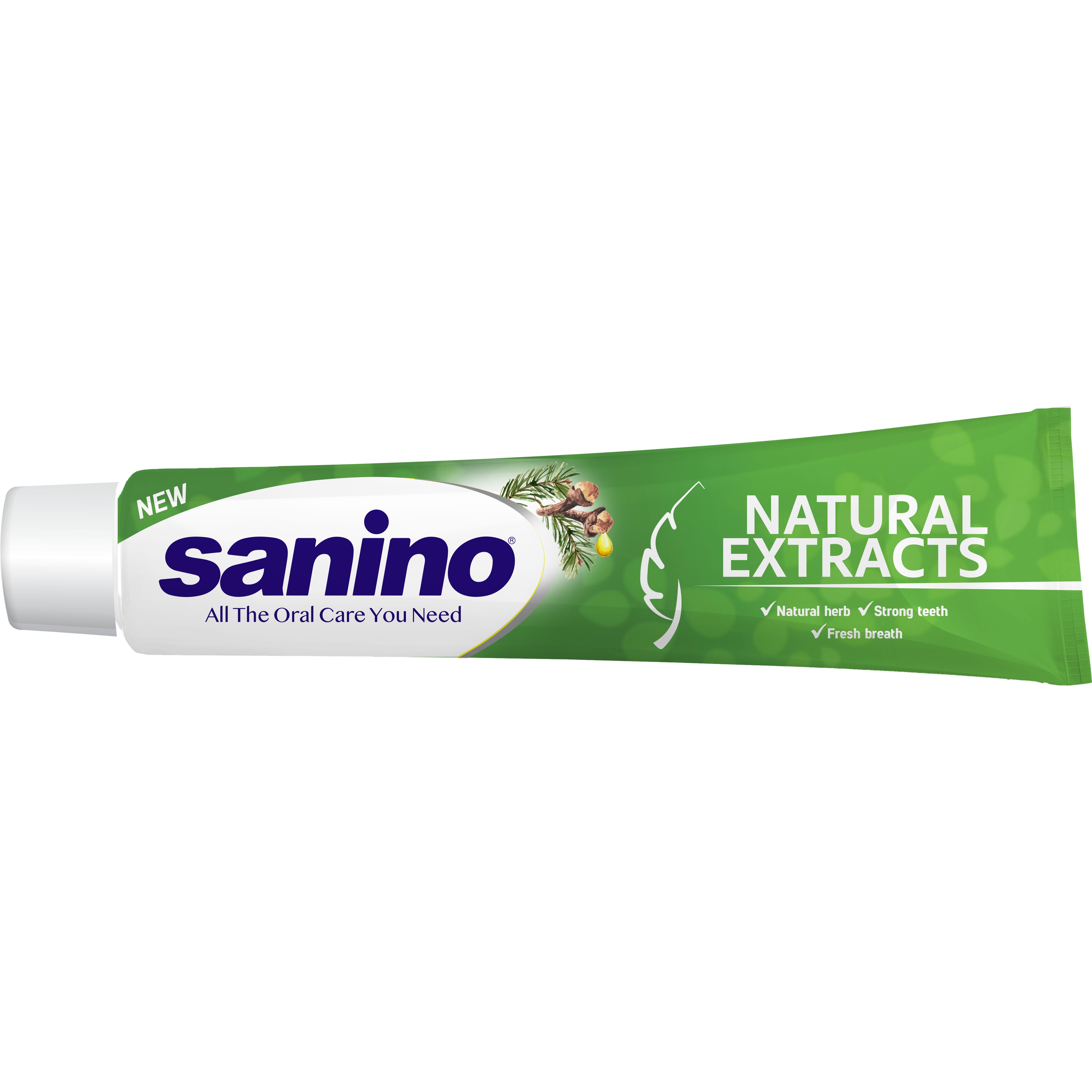 Зубна паста Sanino Natural Extracts 90 мл - фото 1