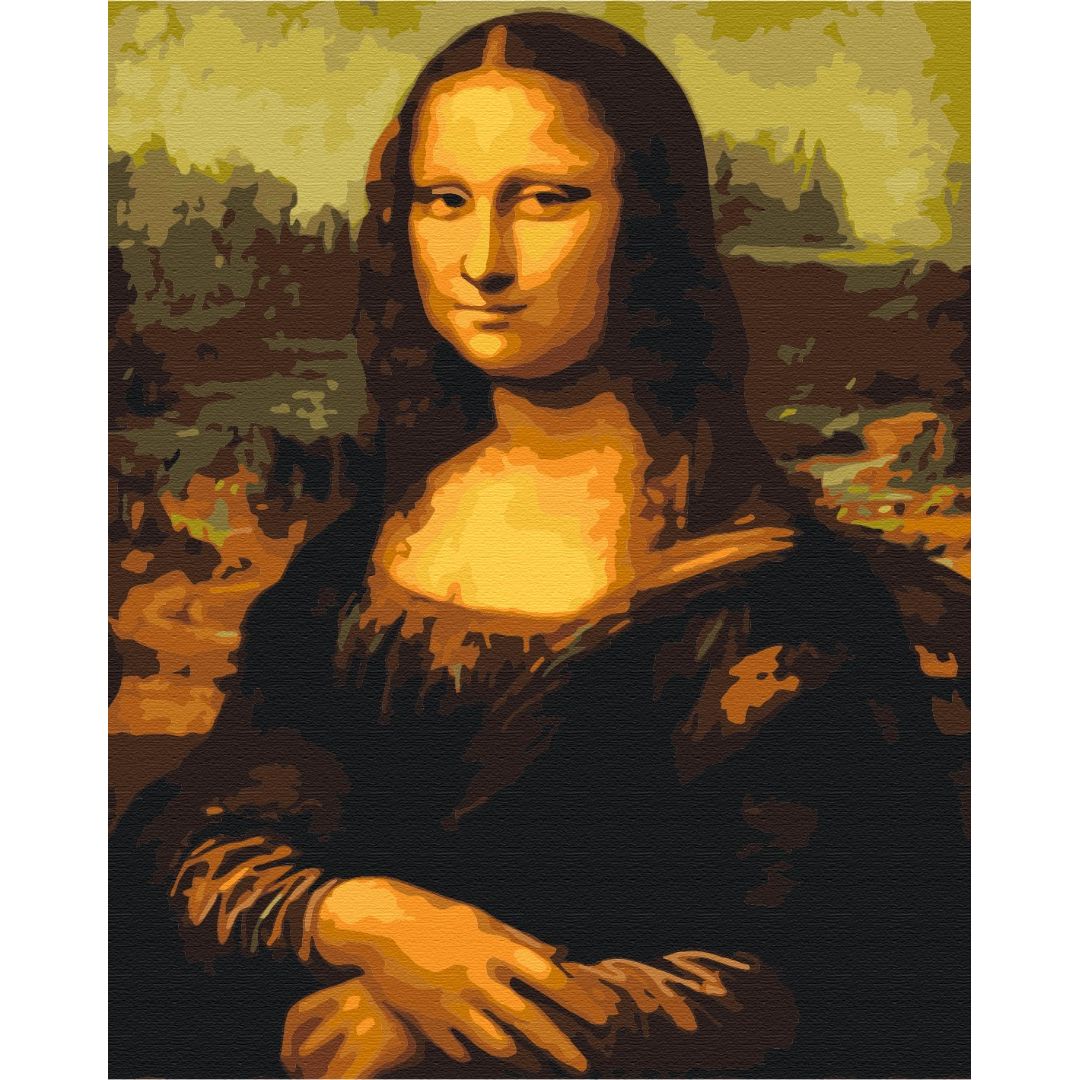 Картина по номерам Мона Лиза Brushme 40x50 см разноцветная 000221054 - фото 1