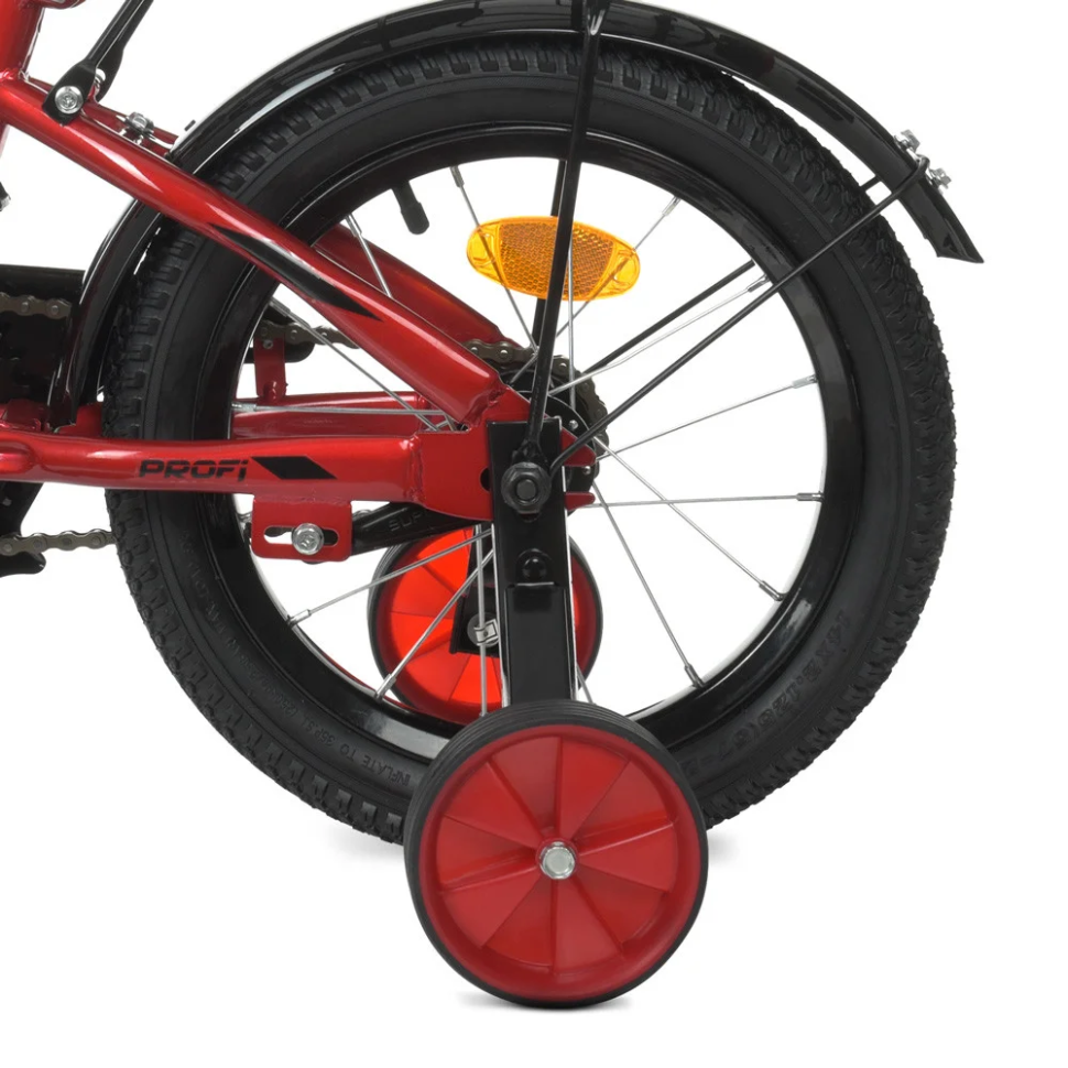 Велосипед дитячий Profi 14 дюймів червоний 223363 - фото 7