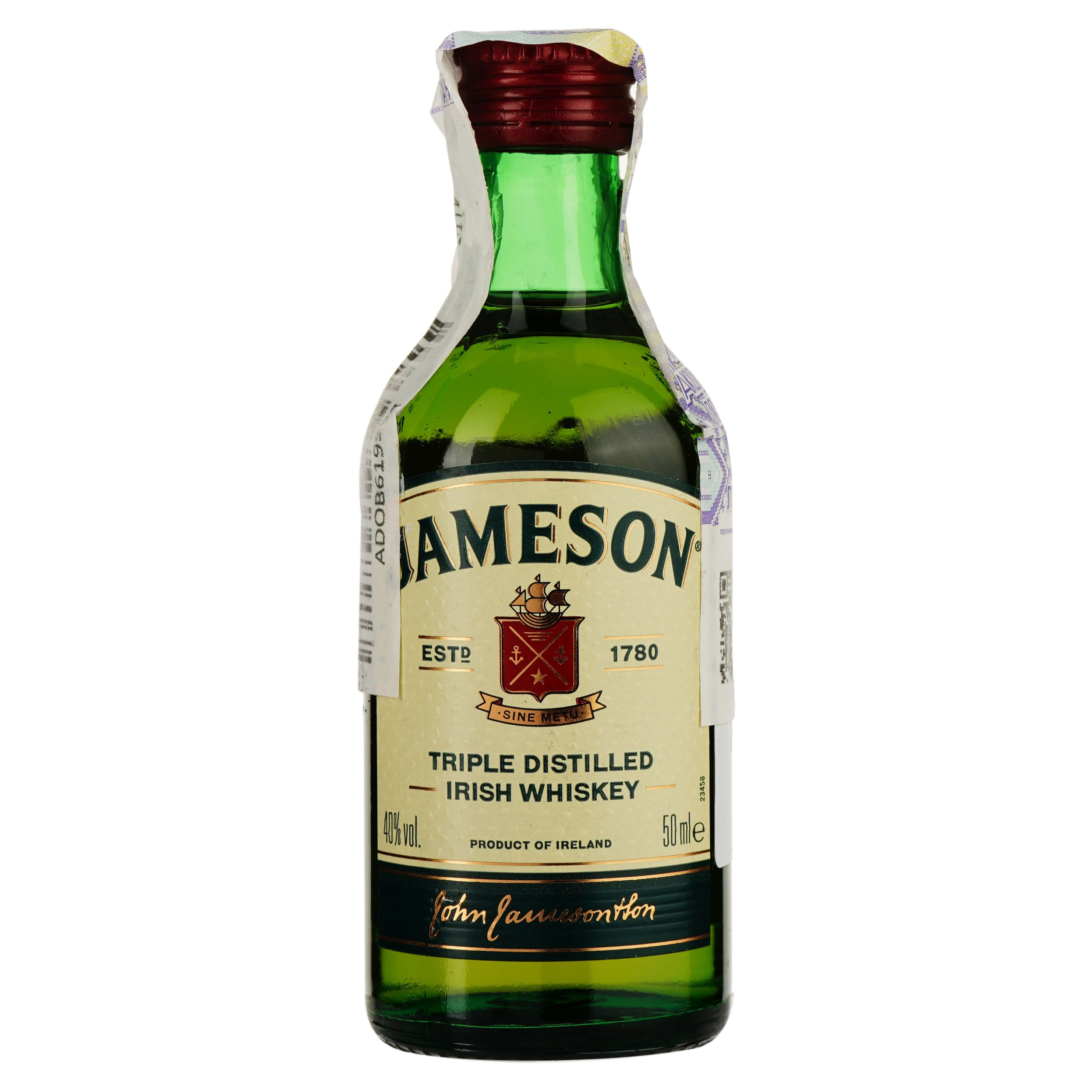 Віскі Jameson Irish Whisky, 40%, 0,05 л (267858) - фото 1