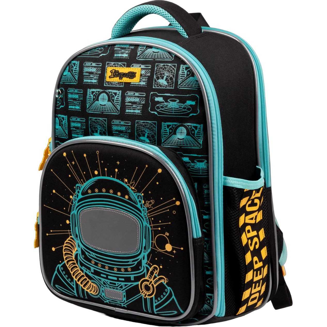Рюкзак шкільний 1 Вересня S-97 Deep Space, черный (559494) - фото 1