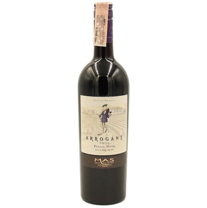 Вино Domaines Paul Mas Arrogant Frog Pinot Noir IGP, червоне, сухе, 13%, 0,75 л (8000009268076) - фото 1