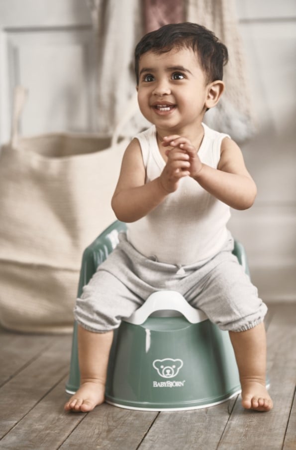 Кресло-горшок BabyBjorn Potty Chair, темно-зеленый (55268) - фото 2
