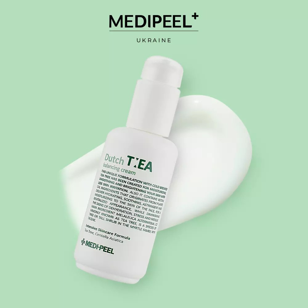 Крем для лица Medi-Peel Dutch Tea Balancing Cream успокаивающий с чайным деревом 70 мл - фото 3