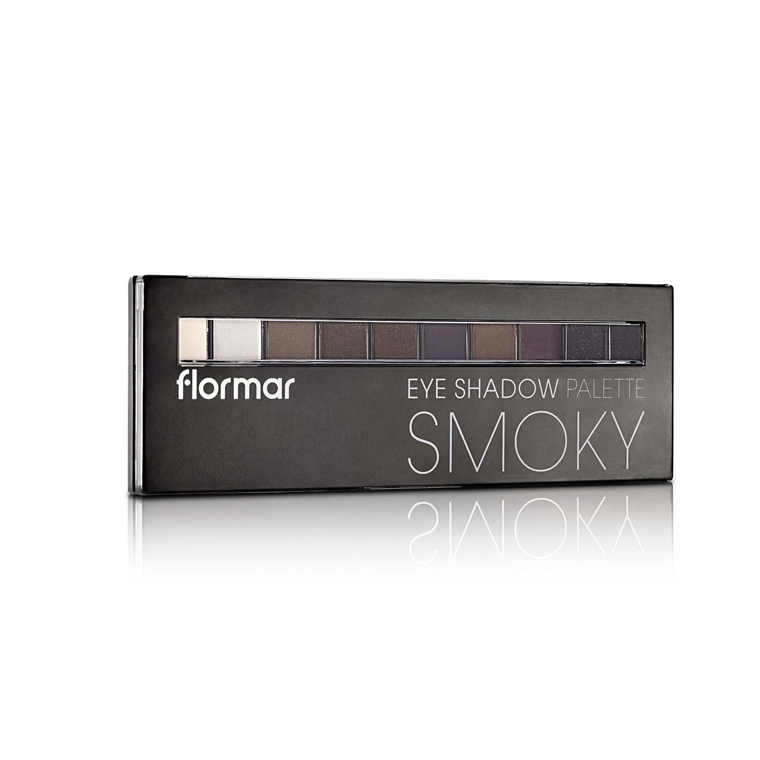 Палетка теней для век Flormar Eye Shadow Palette, тон 02 (Smoky), 10 г (88000019545164) - фото 4