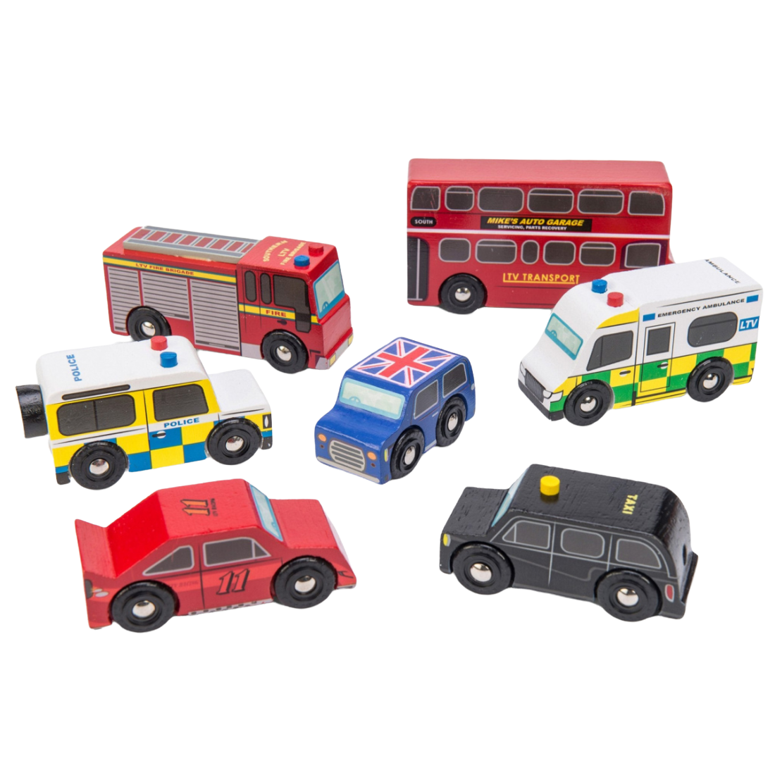 Набор игрушечных машинок Le Toy Van Лондон (TV267) - фото 1