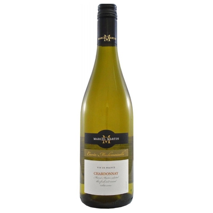 Вино Marcel Martin Chardonnay, біле, сухе, 12,5%, 0,75 л - фото 1