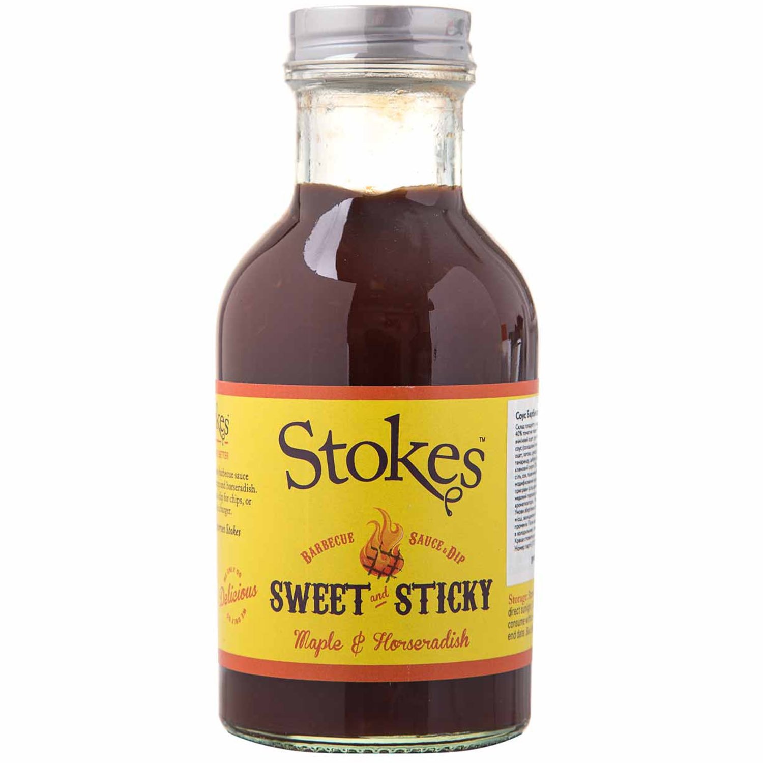 Соус Stokes BBQ Sweet and Sticky 325 г - фото 1