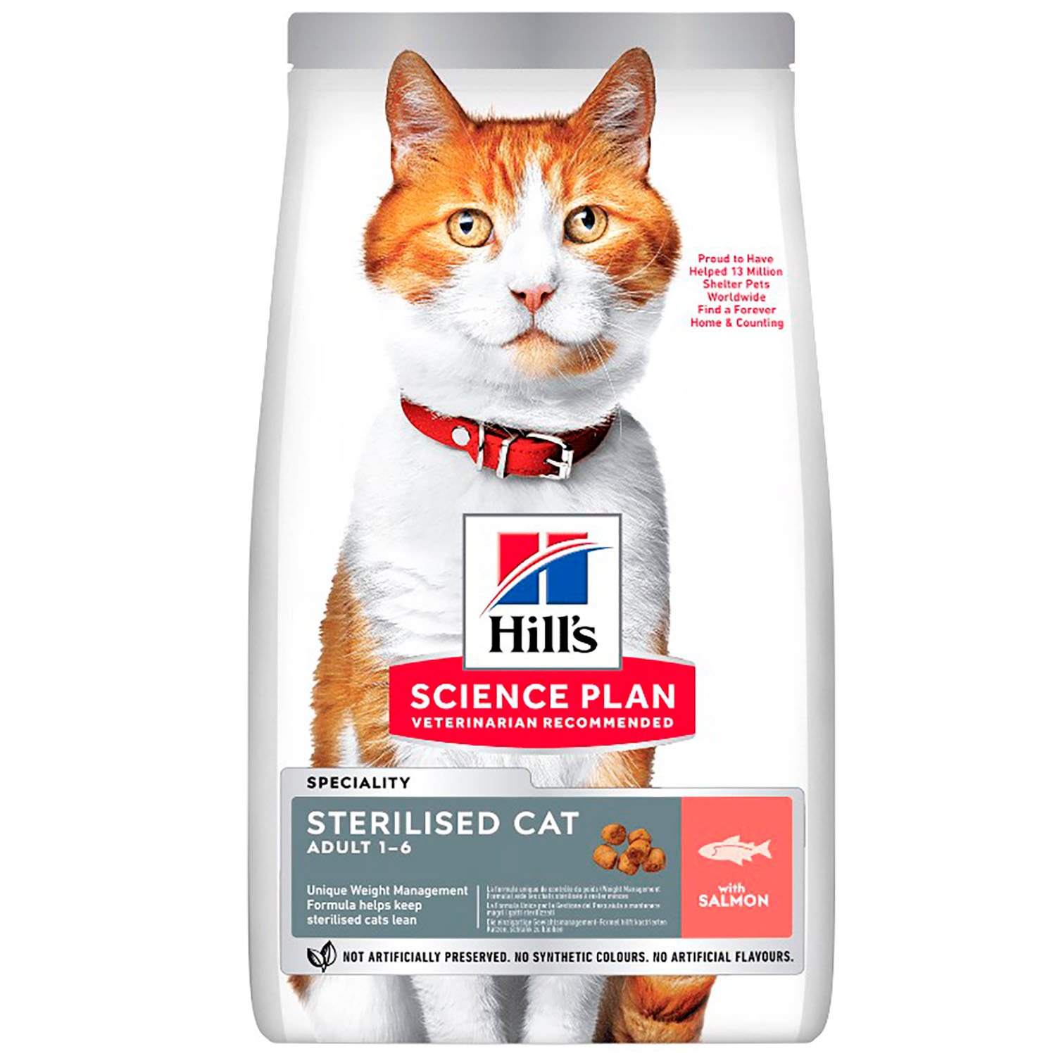 Сухий корм Hill’s Science Plan Adult Sterilised Cat Salmon для стерилізованих котів з лососем 1.5 кг - фото 1