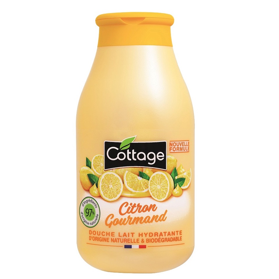 Молочко для душу Cottage Gourmet Lemon зволожуюче, 250 мл - фото 1