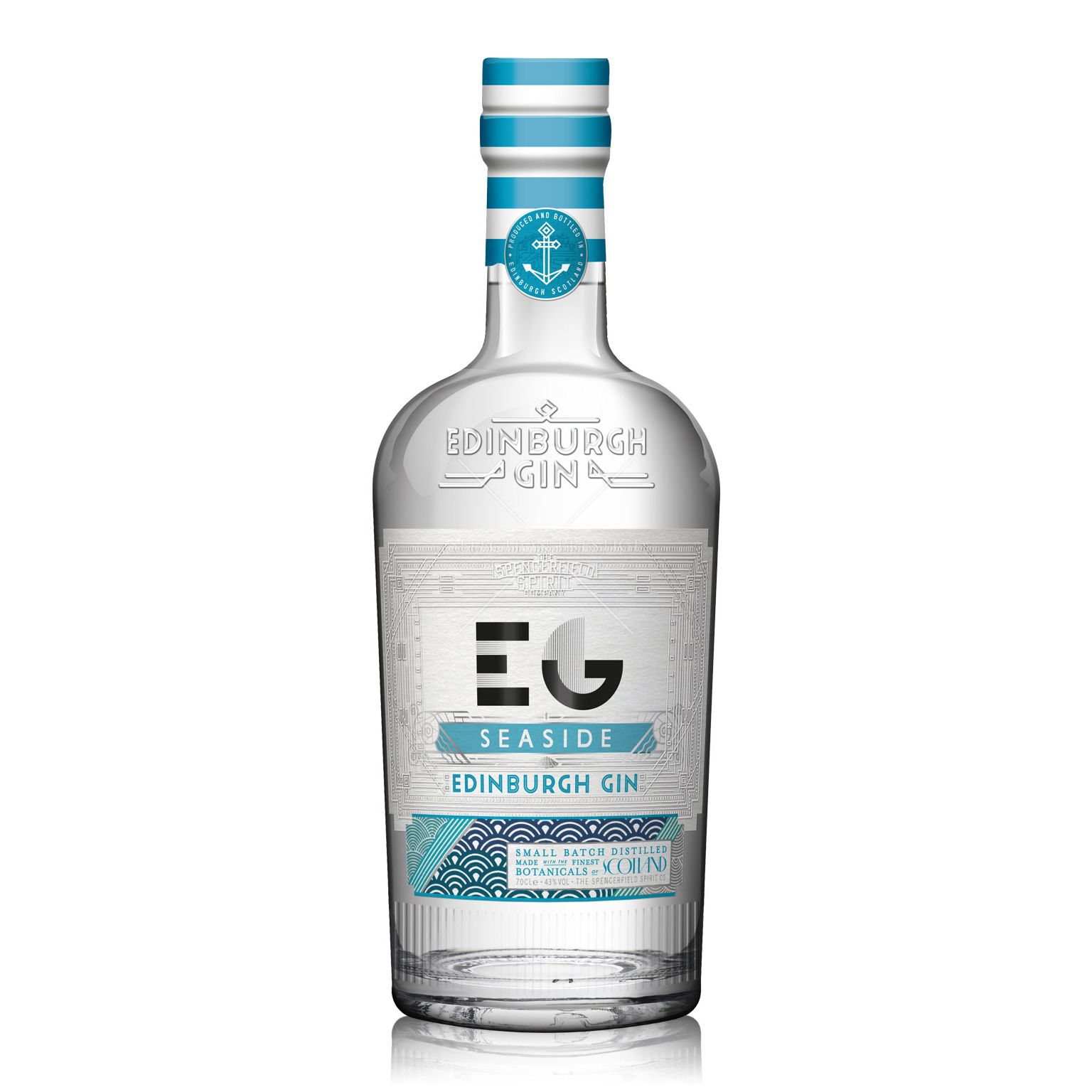 Джин Edinburgh Gin Seaside Gin, 43%, 0,7л - фото 1