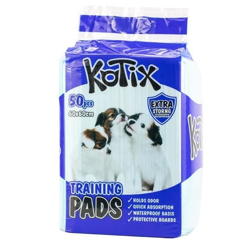 Пеленки для собак Kotix Premium 60х60 см 50 шт. - фото 1