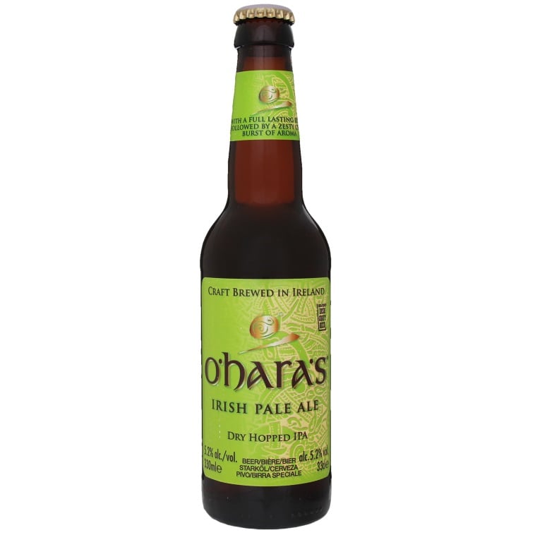Пиво O'hara's Irish Pale Ale, світле, фільтроване, 5,2%, 0,33 л (528085) - фото 1