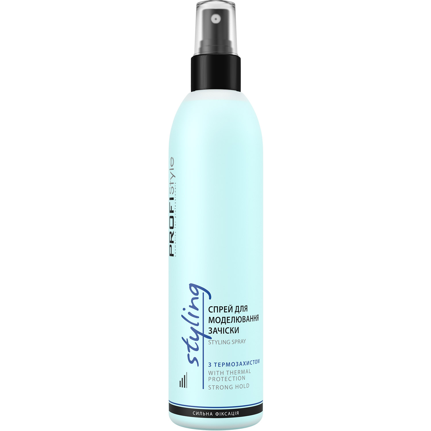 Спрей для моделювання зачіски ProfiStyle Styling Spray With Thermal Protection Strong Hold з термозахистом 250 мл - фото 1