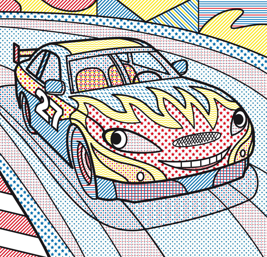 Водная раскраска Кристал Бук Гоночные машины, 8 страниц (F00025272) - фото 2