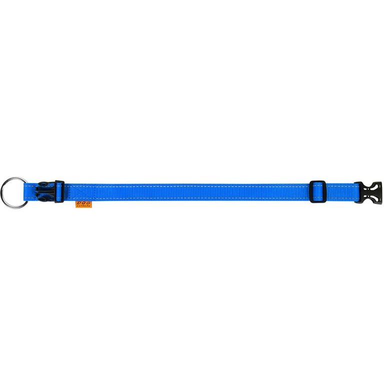 Нашийник для собак Dog Extremе, нейлоновий, регульований, 31-49х2,5 см, блакитний - фото 2