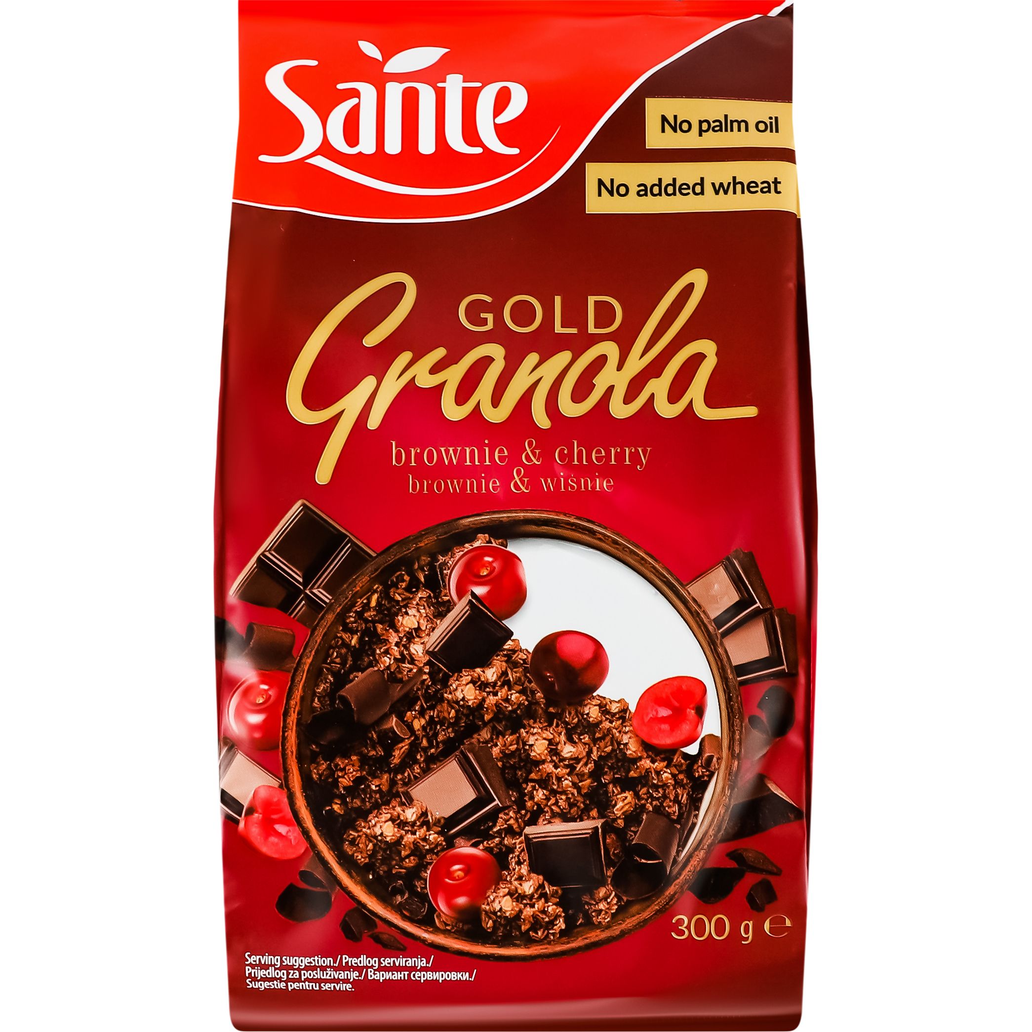 Гранола Sante Gold с шоколадом и вишней 300 г (941596) - фото 1