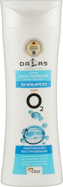 Шампунь для відновлення волосся Dalas das O2, 300 мл (723826) - фото 1