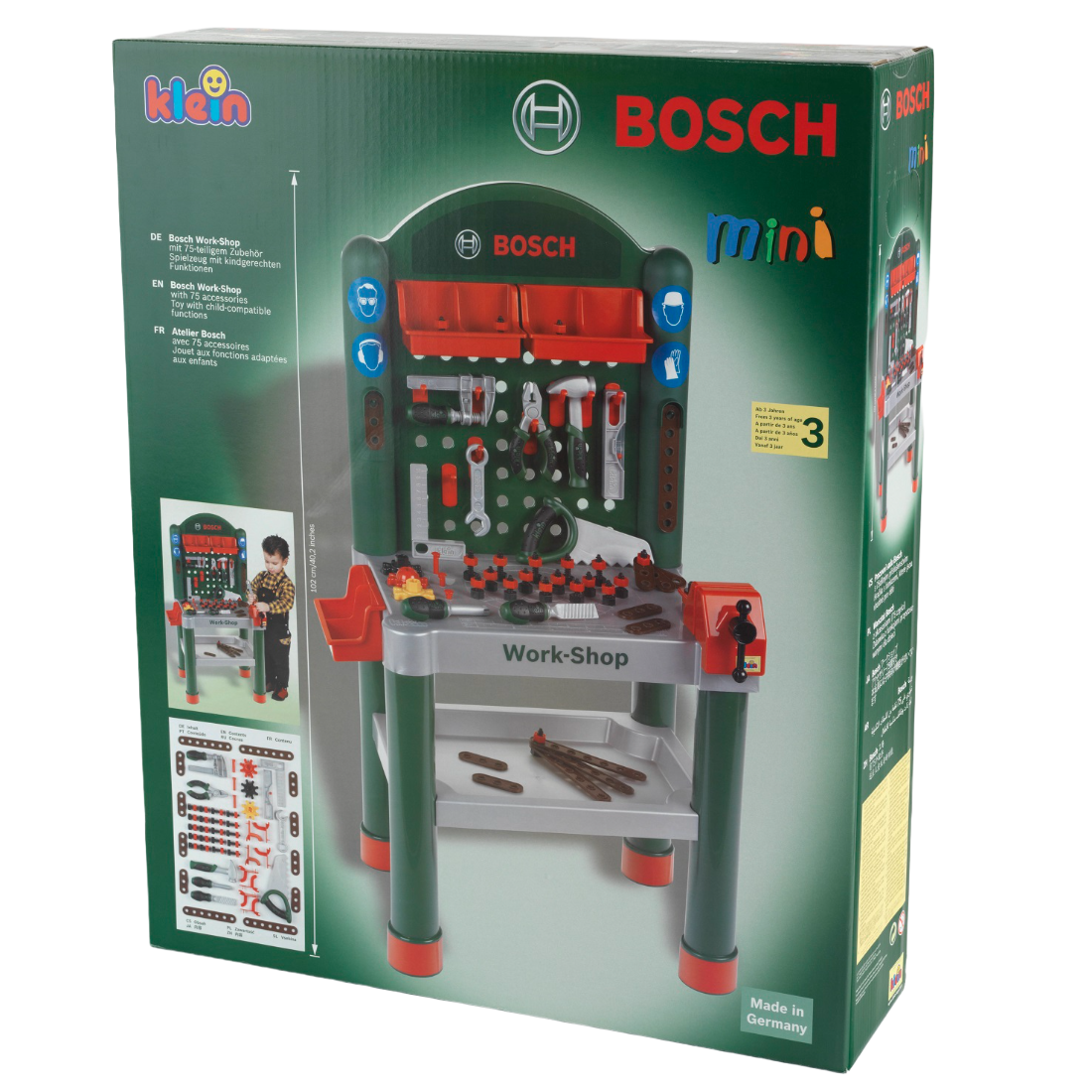 Ігровий набір Bosch Mini Майстерня, 79 предметів (8320) - фото 3