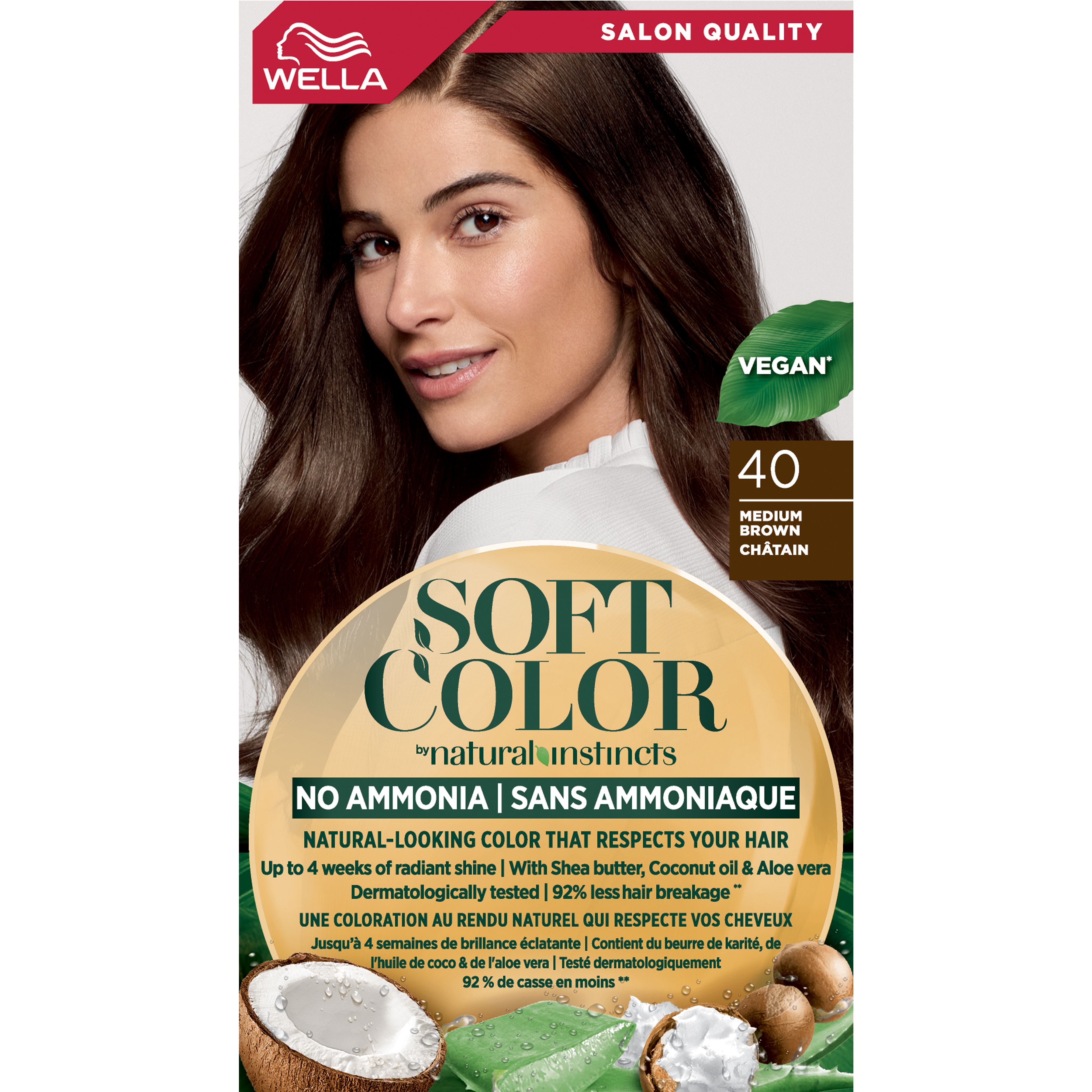 Краска для волос Wella Soft Color тон 40 Коричневый (3614228865852) - фото 1