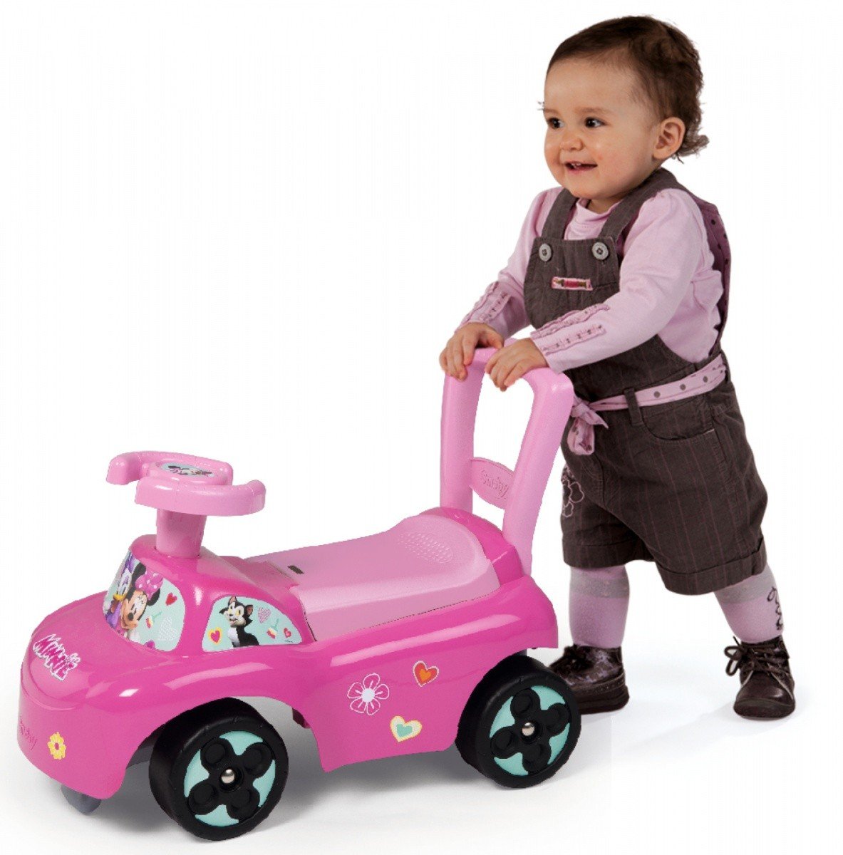 Машина для катания детская Smoby Toys Минни Маус, розовый (720522) - фото 3