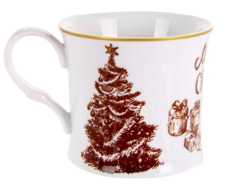Чашка Lefard Merry Christmas, 270 мл, білий (924-743) - фото 2
