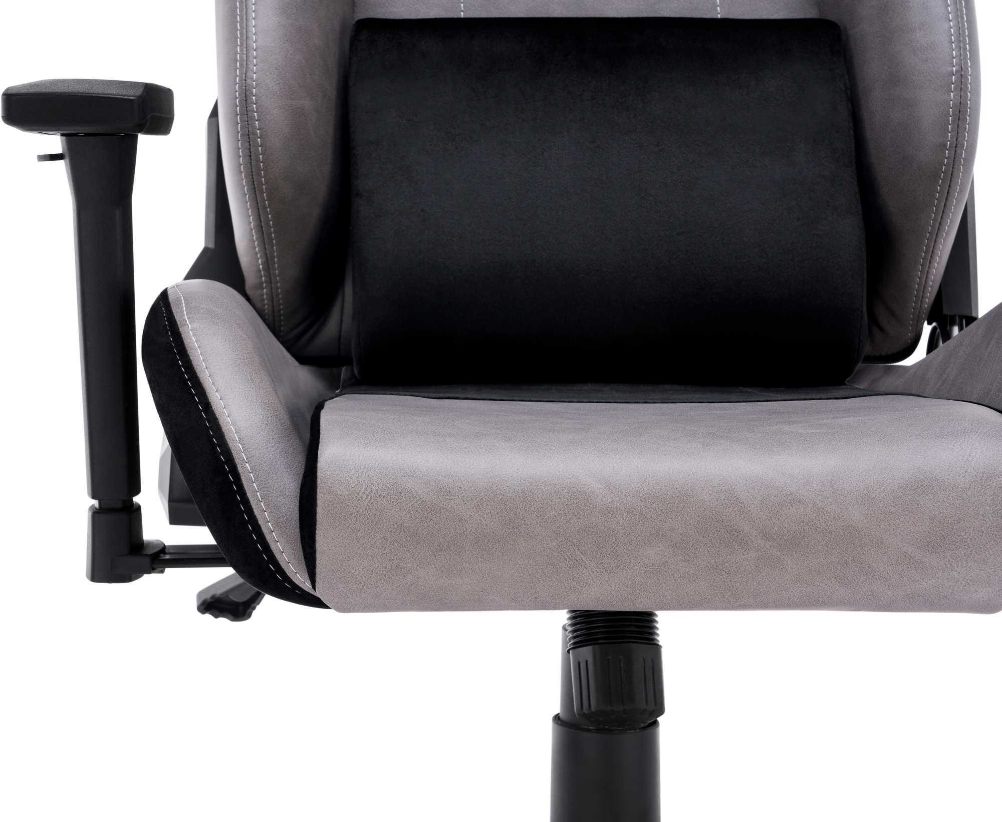 Геймерське крісло GT Racer чорне із сірим (X-2420 Black/Gray) - фото 13
