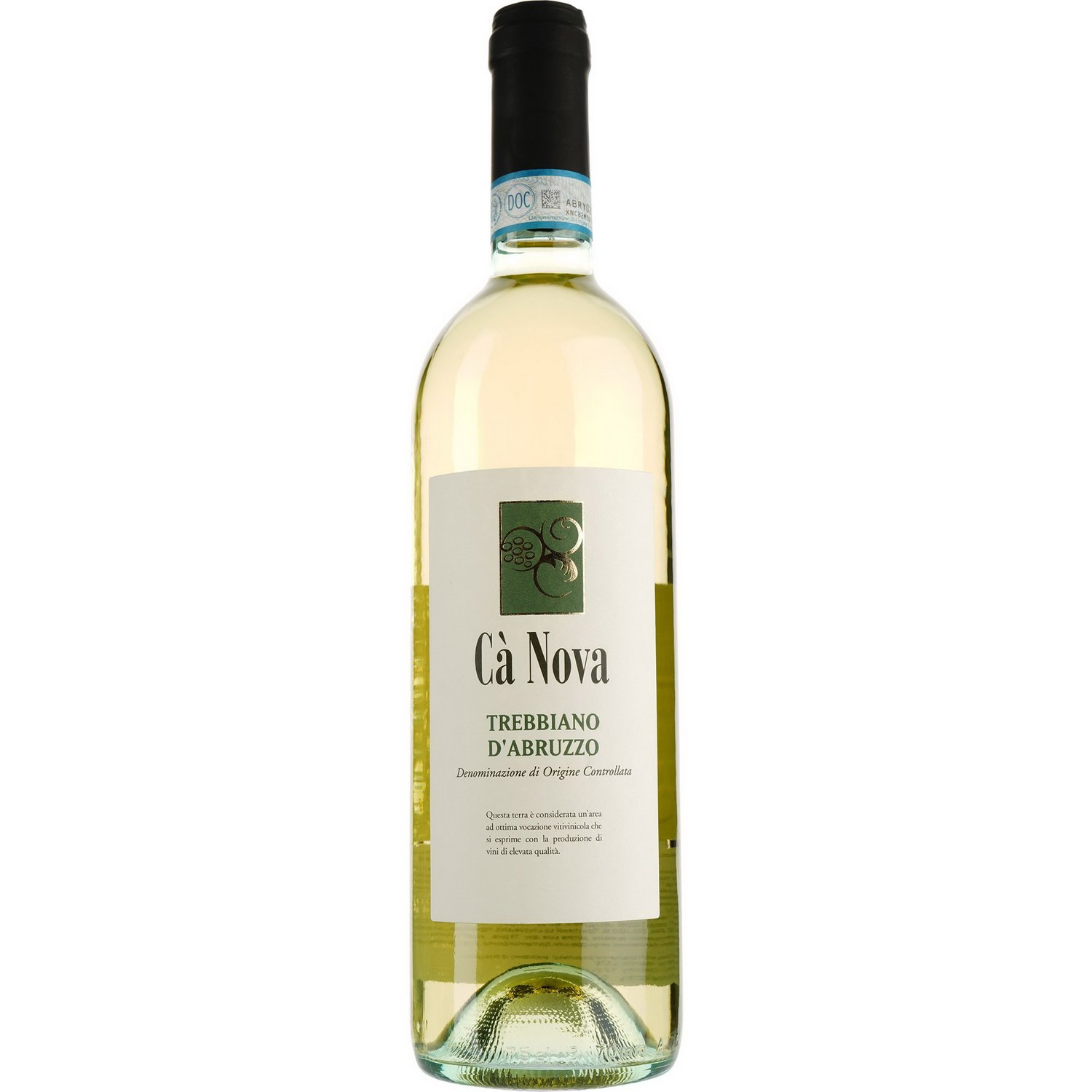 Вино Ca Nova Trebbiano d'Abruzzo, белое, сухое, 0,75 л - фото 1