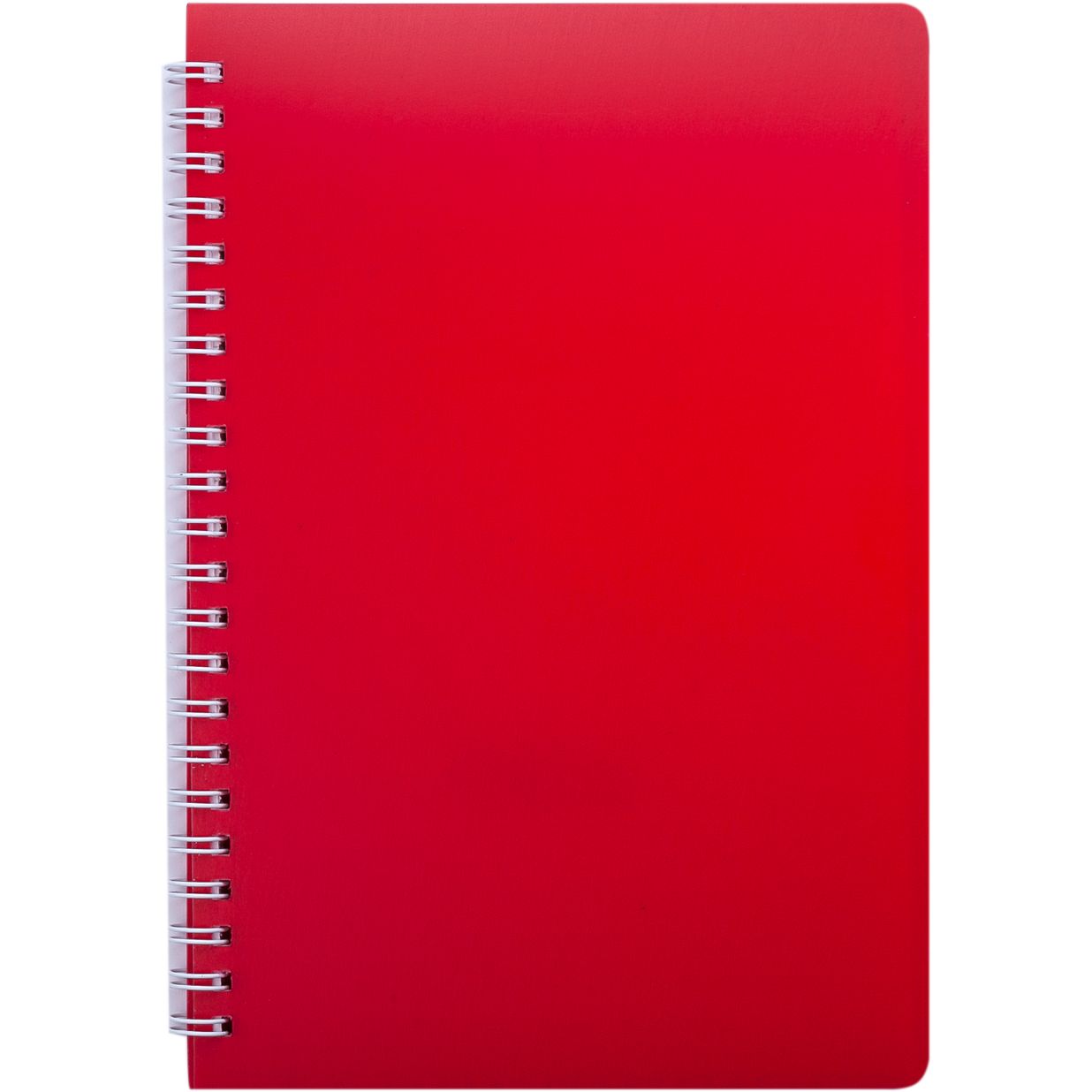 Книга записна Buromax Bright в клітинку В5 спіраль червона 60 аркушів (BM.24554155-05) - фото 1