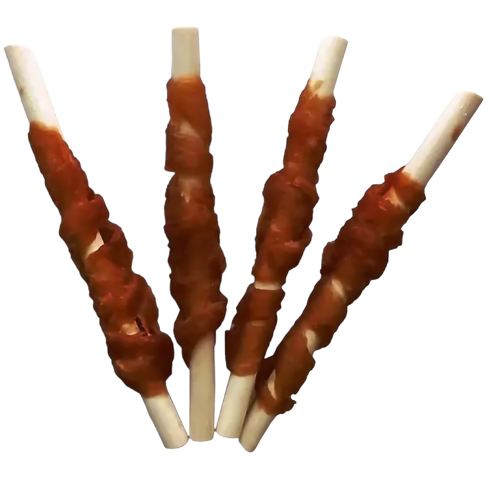 Лакомство для собак Кронтес, кальциевые палочки с уткой по-пекински, 250 г - фото 1